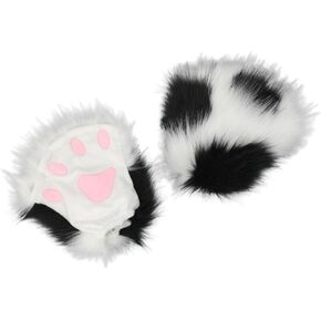 Cat Paw Gloves Therian Paws Therian Gear Furry Paws Cosplay Fluffy Mittens