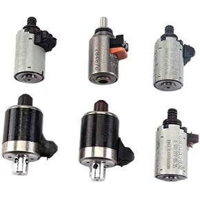 CAC 722.6 5-SPEED Transmission Solenoids Set 6 Pcs Compatibile with Mercedes Benz Automatic Transmission
