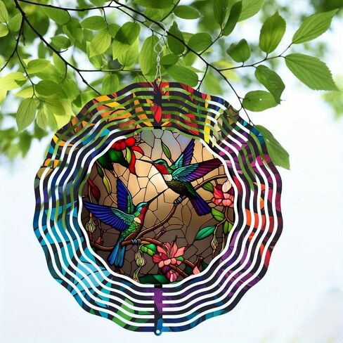 Wind Spinner Hanging for Yard and Garden, Unique Gift Wind Spinner, 3D Hanging Wind Spinner Outdoor, Cute Dragonfly Wind Spinner in Saudi Arabia