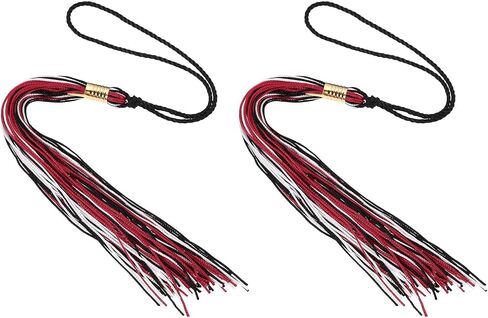 PATIKIL Tassel Graduation, 2 Pcs Graduation Cap Tassel for Graduation Cap Decorate Tassel Charm for Graduation Party Ceremonies Souvenir, Red Blue White in Saudi Arabia