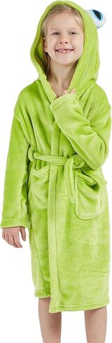 DELEY Girl's Robe Baby Boys Hoodie Robes Toddler Bathrobes for Kids Pajamas Sleepwear in Saudi Arabia