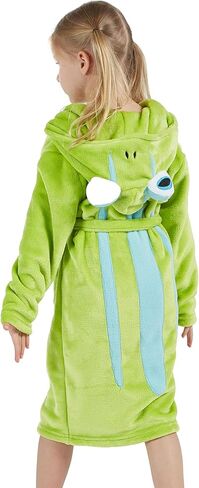 DELEY Girl's Robe Baby Boys Hoodie Robes Toddler Bathrobes for Kids Pajamas Sleepwear in Saudi Arabia