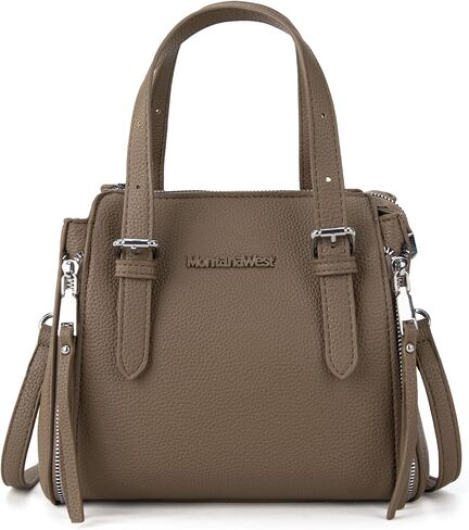 Montana West Small Satchel Purses and Handbags for Women Top-handle Crossbody Bag with Detachable Straps in Saudi Arabia