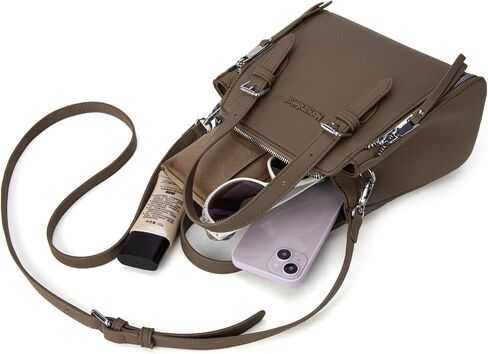 Montana West Small Satchel Purses and Handbags for Women Top-handle Crossbody Bag with Detachable Straps in Saudi Arabia