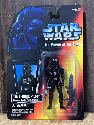 Star Wars Power of the Force Tie Fighter Pilot Action Figure with Imperial Issue Blaster Pistol in Saudi Arabia