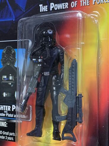 Star Wars Power of the Force Tie Fighter Pilot Action Figure with Imperial Issue Blaster Pistol in Saudi Arabia
