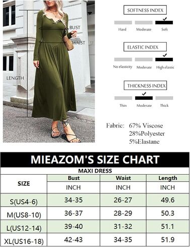 Long Sleeves Maxi Dress for Women A Line 2024 V Neck Casual Button Boho Tshirt Long Dress with Pockets in Saudi Arabia