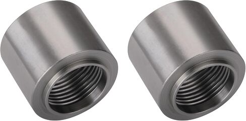 1/4 NPT Female Pipe Thread Steel Weld On Bung Fitting Adapter 2PCS in Kuwait