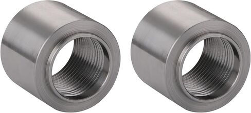 1/4 NPT Female Pipe Thread Steel Weld On Bung Fitting Adapter 2PCS in Kuwait