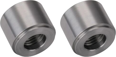 1/4 NPT Female Pipe Thread Steel Weld On Bung Fitting Adapter 2PCS in Kuwait