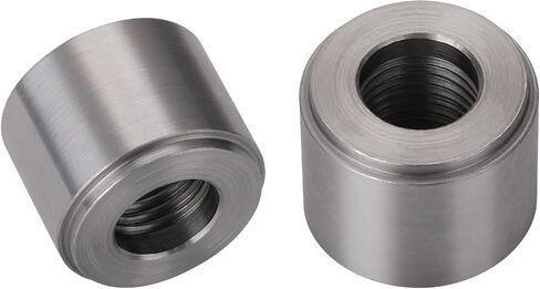 1/4 NPT Female Pipe Thread Steel Weld On Bung Fitting Adapter 2PCS in Kuwait