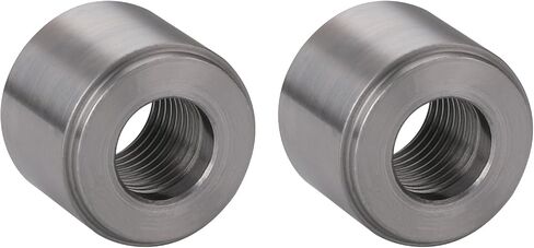 1/4 NPT Female Pipe Thread Steel Weld On Bung Fitting Adapter 2PCS in Kuwait