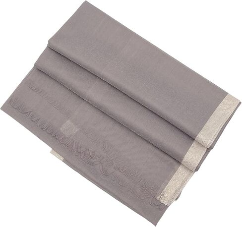 TZ Promise Women Shimmer Chiffon Pashmina Wedding Metallic Sparkle Party Formal Shawls and Wraps for Evening Dresses in Saudi Arabia