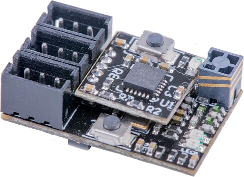 DasMikro Nano V5 2.4Ghz 4CH Tower Antenna Gyro Receiver Compatible with (Flysky Noble NB4) in Saudi Arabia