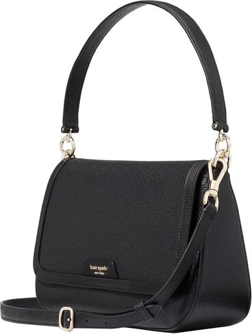 kate spade new york Women's Hudson Pebbled Leather Flap Shoulder Bag in Saudi Arabia