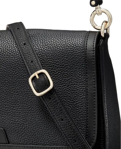 kate spade new york Women's Hudson Pebbled Leather Flap Shoulder Bag in Saudi Arabia