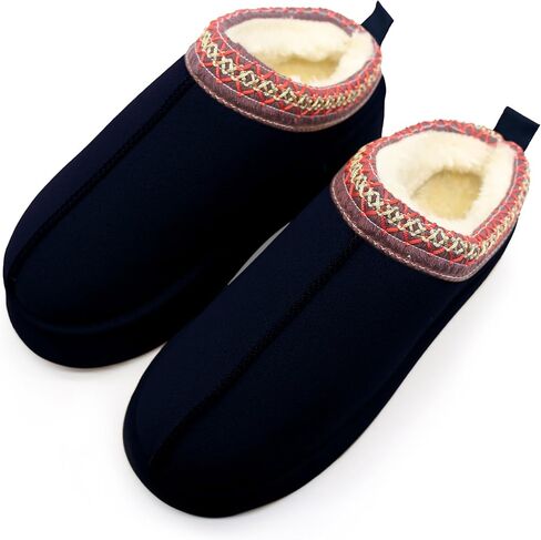 Icosilify Cosy Winter Snow Boots For Women And Men Unisex: Warm Fur Fuzzy Indoor & Outdoor Walking Womens Boots & Mens Shoes in Saudi Arabia