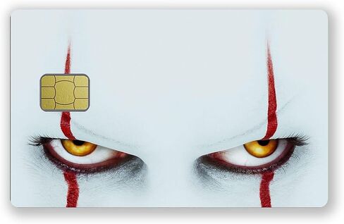 Small Chip Credit Card Stickers Slim Waterproof Anti-Wrinkling Removable Vinyl Decals Debit Card Skin in Saudi Arabia