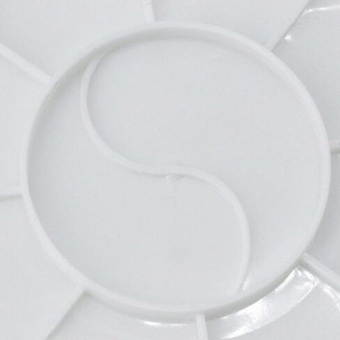 Color Palette 10PCS Plastic Flower Shape Color Palettes Art Alternatives White Mini Paint Tray Artist Watercolor Painting Supplies Painting Tools in Saudi Arabia