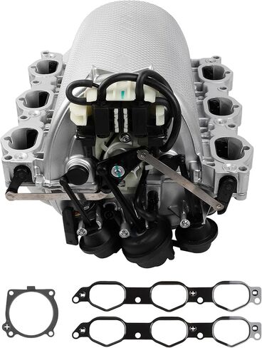 Dasbecan Intake Manifold with Gasket Compatible with 2006-2014 Mercedes Benz C230 C300 C350 E280 E350 GLK350 ML450 S400 SLK300 R350 V6 272 Engine Replaces# 2721402401 2721402201 2721402101 A2721402401 in Saudi Arabia
