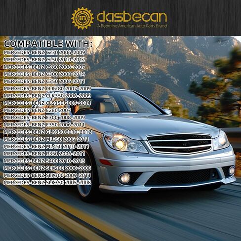 Dasbecan Intake Manifold with Gasket Compatible with 2006-2014 Mercedes Benz C230 C300 C350 E280 E350 GLK350 ML450 S400 SLK300 R350 V6 272 Engine Replaces# 2721402401 2721402201 2721402101 A2721402401 in Saudi Arabia