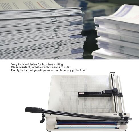 Paper Cutter Heavy Duty 17 Inch Blade A3 Large Industrial 400 Sheets Cutting Cardstock Trimmer in Saudi Arabia