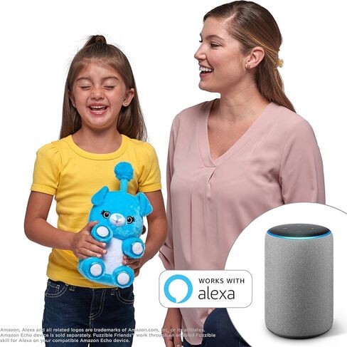 لعبة Fuzzible Friends Cubby The Fox المضيئة - تعمل مع أجهزة Amazon Echo المتوافقة للأنشطة والأصوات التفاعلية - حصريًا لأمازون in Saudi Arabia