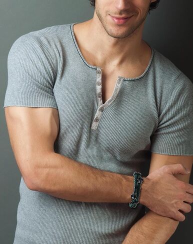 Double Skull Bracelets for Men - 316L Stainless Steel Cuff Punk Bracelets - Skeleton Row Genuine Leather Bracelet Gothic Jewelry in Kuwait