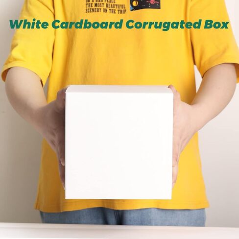 Mat Board Center, 8x8x8 Inches Shipping Boxes for Mailing Moving Packaging, 25 Pack Corrugated Cardboard Boxes for Small Business, Kraft in Kuwait