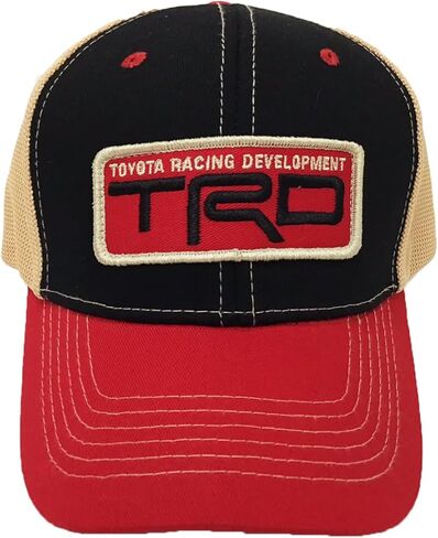 قبعة TRD Racing Development Logo Patch قابلة للتعديل شبكية لسائقي الشاحنات متعددة الألوان in Kuwait