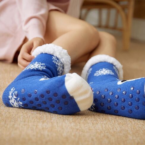 American Trends Christmas Slipper Socks Women Fuzzy Socks Gripper Non Slip Womens Warm Cozy Socks Athletic in Saudi Arabia