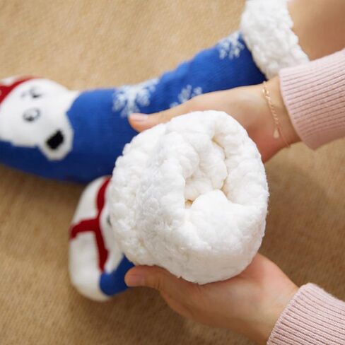 American Trends Christmas Slipper Socks Women Fuzzy Socks Gripper Non Slip Womens Warm Cozy Socks Athletic in Saudi Arabia