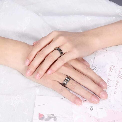 6 مللي متر 8 مللي متر العصابات الزفاف كامو للرجال النساء الصيد خواتم كربيد التنغستن الراحة تناسب حجم 5-13 in Kuwait