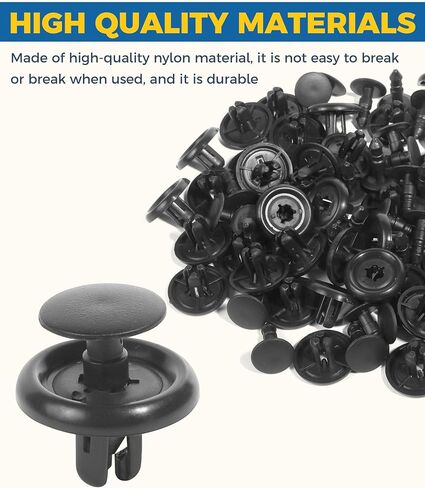 40PCS Fender Clips,Fender Liner Clips,Splash Shield Clips,Car Accessories Car Clips,Car Retainer Clips,Fender Liner Fender Trim,Engine Under Cover Push-Type Retainer Clips,Replace #90467-07201 in Saudi Arabia
