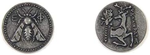 Renaissance Themed Gaming Coins - Jumbo 35mm 6-Pack, Novelty Fantasy Replica Coins in Kuwait