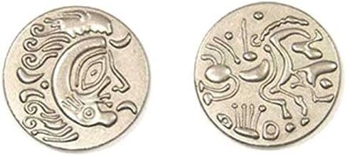 Renaissance Themed Gaming Coins - Jumbo 35mm 6-Pack, Novelty Fantasy Replica Coins in Kuwait