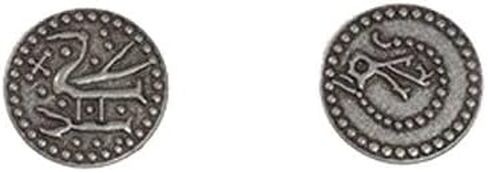 Renaissance Themed Gaming Coins - Jumbo 35mm 6-Pack, Novelty Fantasy Replica Coins in Kuwait