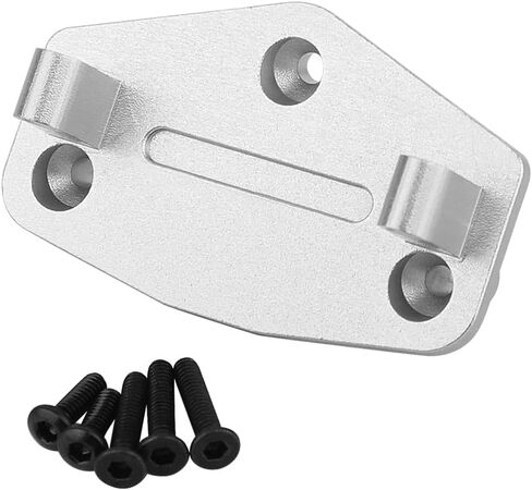 Metal Aluminum Servo Mount LOS212036 for Losi 1/18 Mini LMT 4X4 Brushed Monster Truck LOS01026 Upgrade Parts (Silver) in Saudi Arabia