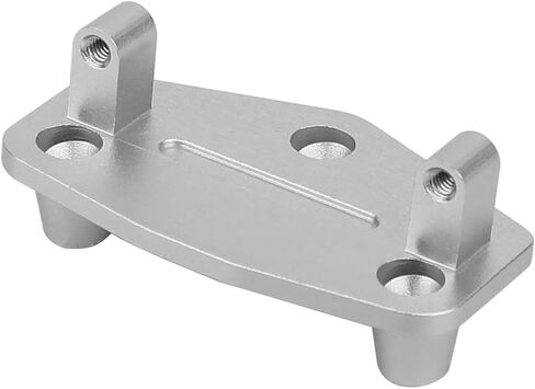 Metal Aluminum Servo Mount LOS212036 for Losi 1/18 Mini LMT 4X4 Brushed Monster Truck LOS01026 Upgrade Parts (Silver) in Saudi Arabia