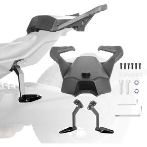 Rear Passenger Seat with Foot Pegs Heavy Duty Rear 2-Up Passenger Seat Kit For Can-Am Ryker All Models (MAX Mount 219400800 Required)