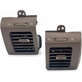 منفذ تكييف هواء جانبي مناسب لسيارة Toyota Land Cruiser Prado LC120 Lexus GX470 2003-2009 AC Vent Griille الجانب الأيسر والأيمن 2-Pack أسود in Kuwait