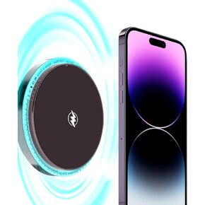 KUCOK CRV Magnetic Wireless Car Charger Mount,Exclusive Fit for Honda CR-V 2023-2024,Fit for MagSafe iPhone 15/14/13/12/Mini Series,Strong-Magnet for Air Vent CR-V Accessories Phone Holder