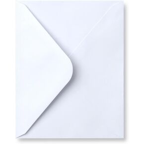 White A2 Envelopes - 50 Count