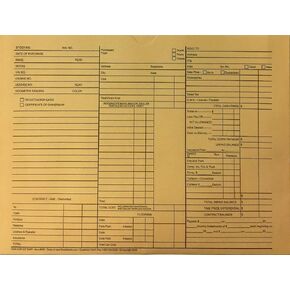 A Plus 3-in-1 Vehicle Dealer File Jackets Buff #237 100 Quantity(32# Stock)(W14)
