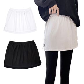 Button Shirt Extender Mini Length Tops Extension Stretch Layering Fake Top Lower Sweep