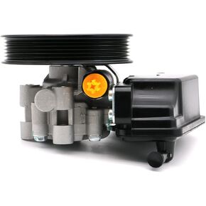 Chefull 21-5429 Power Steering Pump with Reservoir and Pulley Assembly Compatible with Dodge Dakota 2005 2006 2007 3.7L 4.7L, Power Assist Pump 52855186AH