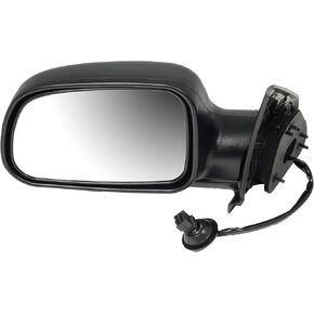 Dorman 955-408 Driver Side Power Door Mirror - Folding Compatible with Select Jeep Models, Black
