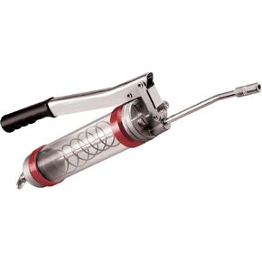 LubriMatic LS-CGG-RED Clear Lever Grease Gun Red Ends