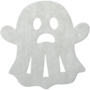 Halloween Felt Decor Shapes Cutouts - Great for Arts and Crafts Decorations - 12 Piece (Black Cat)