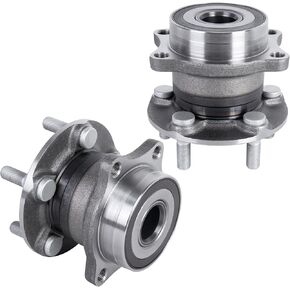 Rear Wheel Hub Bearing Assembly 2 PCS Compatible for 2009-2014 Subaru Forester BRZ Legacy Outback, Compatible for 2013-2016 Scion FR-S, Compatible for 2017 Toyota 86 5 Lugs Replace 512401
